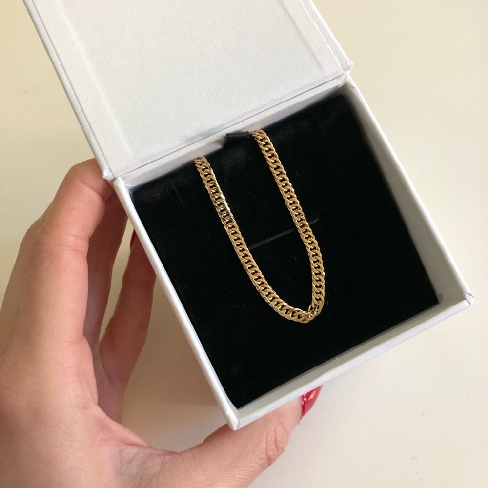 Mejuri Double Curb Chain Necklace